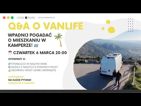 Miniatura sesji live Q&A o hydraulice w kamperze
